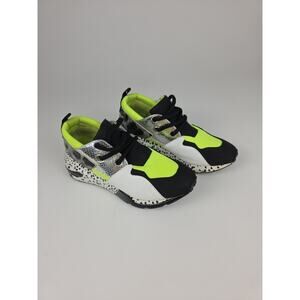 Steve Madden Womens Green/Black Cliff Wedge Sneakers Tennis Shoes SZ 7.5 M